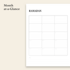 Ramadan Planner 2026 | Guided Daily Islamic Planner for Prayer, Quran & Reflection