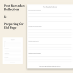 Ramadan Planner 2026 | Guided Daily Islamic Planner for Prayer, Quran & Reflection