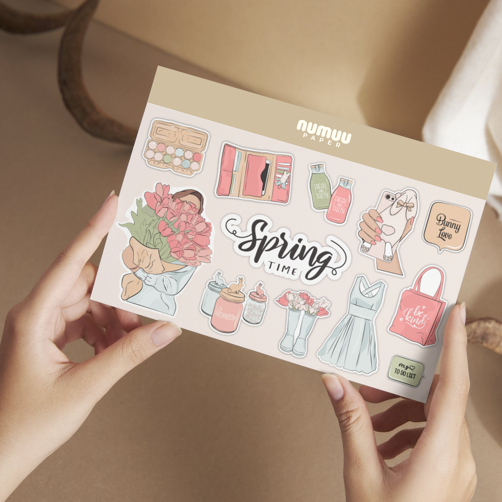 Spring Time Sticker Sheet