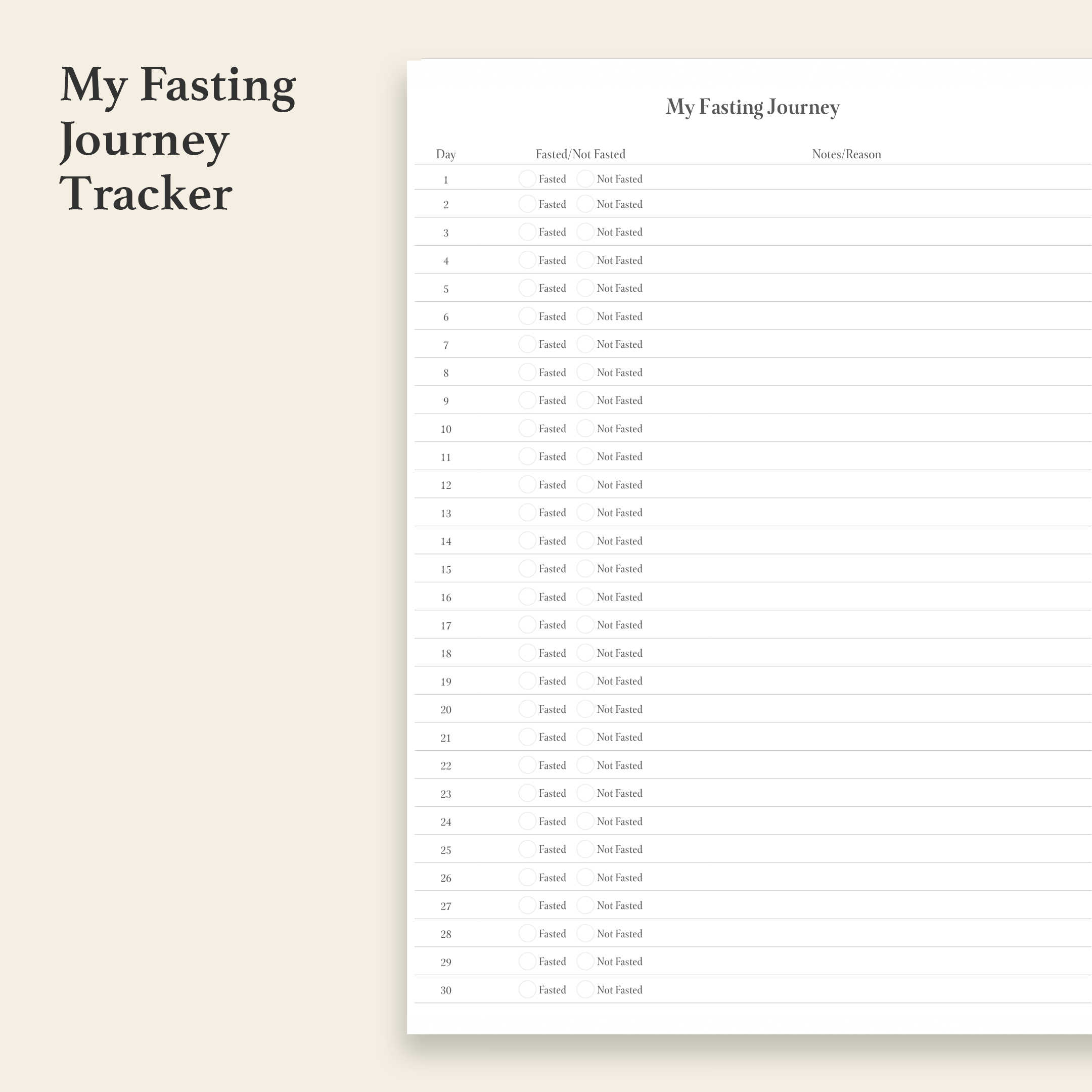 Ramadan Planner 2026 | Guided Daily Islamic Planner for Prayer, Quran & Reflection