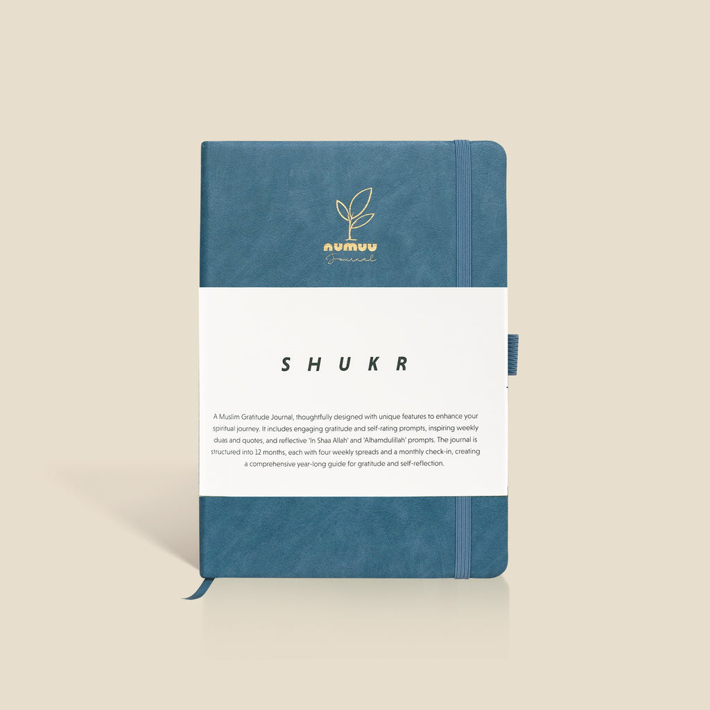 Shukr Journal Ocean Blue