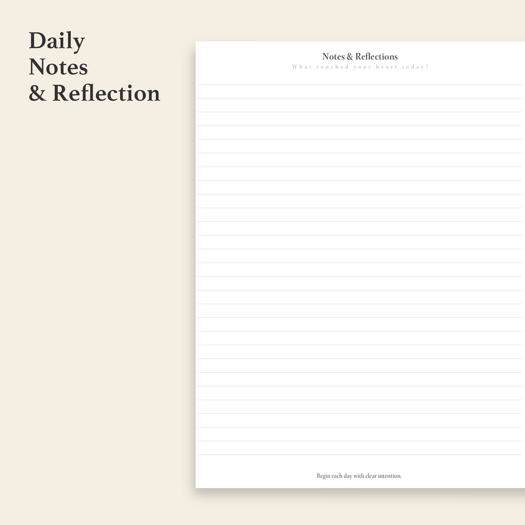 Ramadan Planner 2026 | Guided Daily Islamic Planner for Prayer, Quran & Reflection
